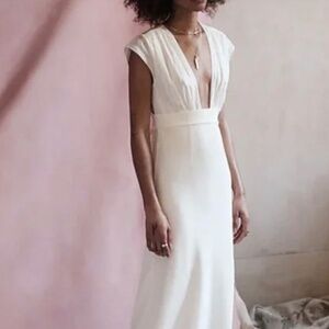 Cassi Namoda X J.Crew limited-edition wedding dress in silk blend Size 2